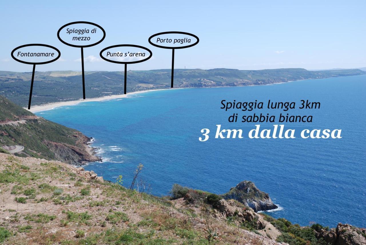 L'Emozione Tanca Piras Villa Nebida ภายนอก รูปภาพ